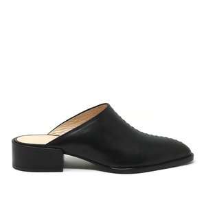 Sylven New York CASS Mules - black leather Sylven New York CASS Mules - black leather