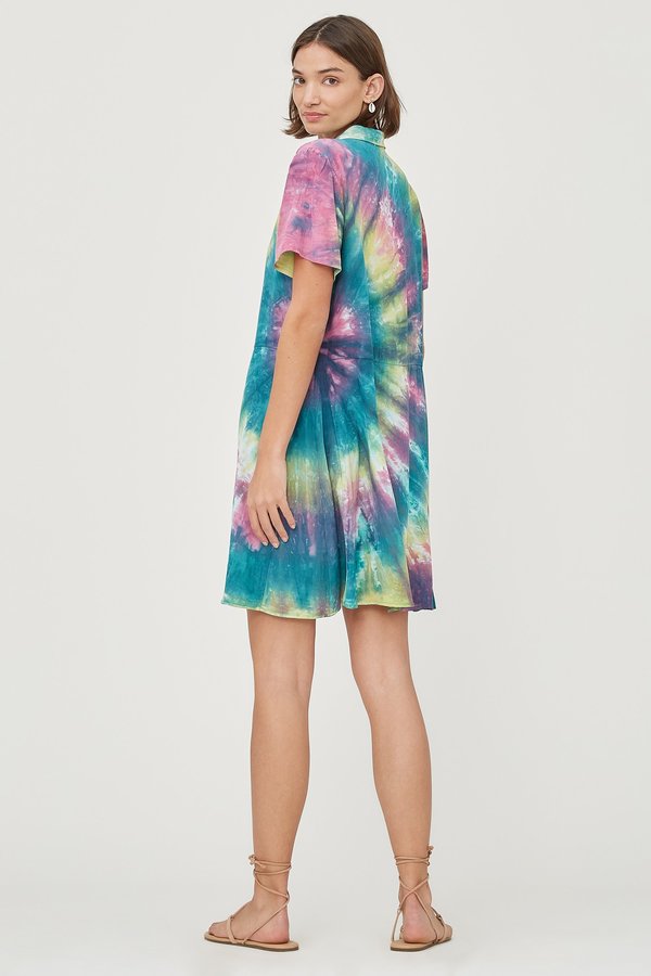 Lacausa Quinn Dress - Cosmic Swirl Lacausa Quinn Dress - Cosmic Swirl