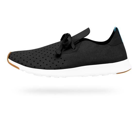 NATIVE SHOES - APOLLO MOC NOIR NATIVE SHOES - APOLLO MOC NOIR