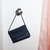 Kintsugi Satin Bag With Beaded Handle - Navy  - Thumbnail 2