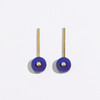 Metalepsis Projects Disc Earrings - Blue - Thumbnail 1