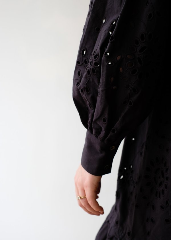 sea fern eyelet dress