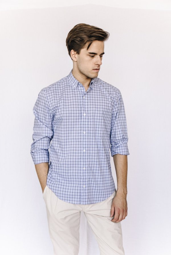 Frank and Eileen Cotton Check Button Down Frank and Eileen Cotton Check Button Down