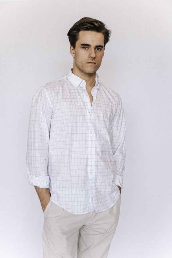 Frank and Eileen Small Check Shirt Frank and Eileen Small Check Shirt