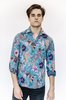 Porto Button Down Shirt - Floral Print  - Thumbnail 1