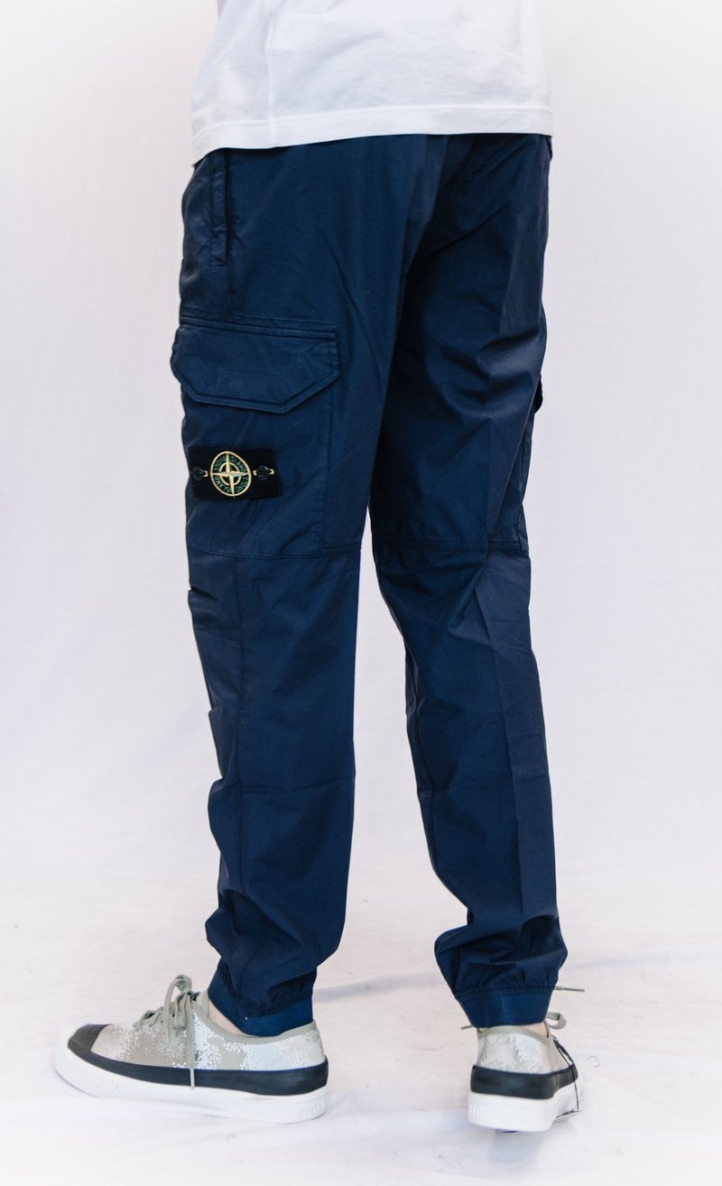 Cargo Joggers Stone Island Cargo Trousers Navy Shop Navy Stone