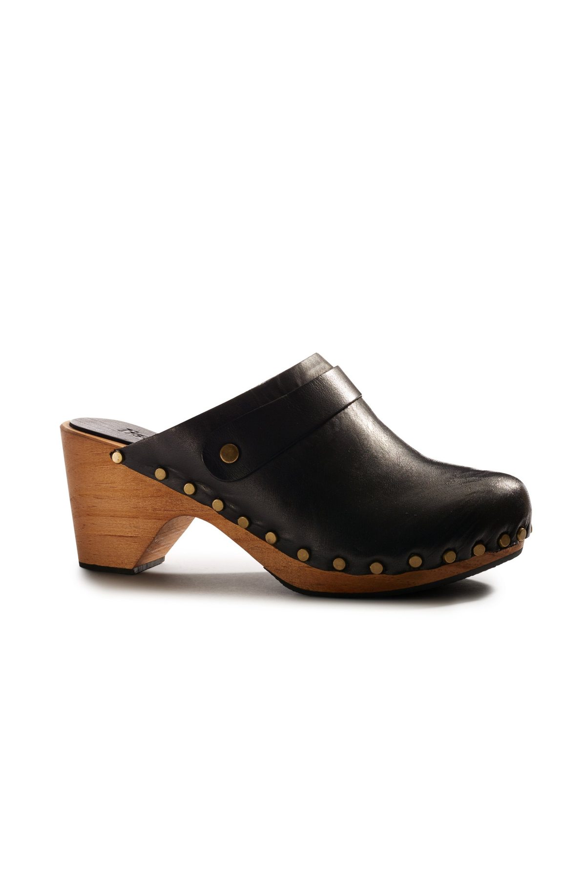 Lisa B. high heel leather clogs - black - Image 2 of 7