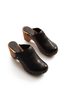 Lisa B. high heel leather clogs - black - Thumbnail 6