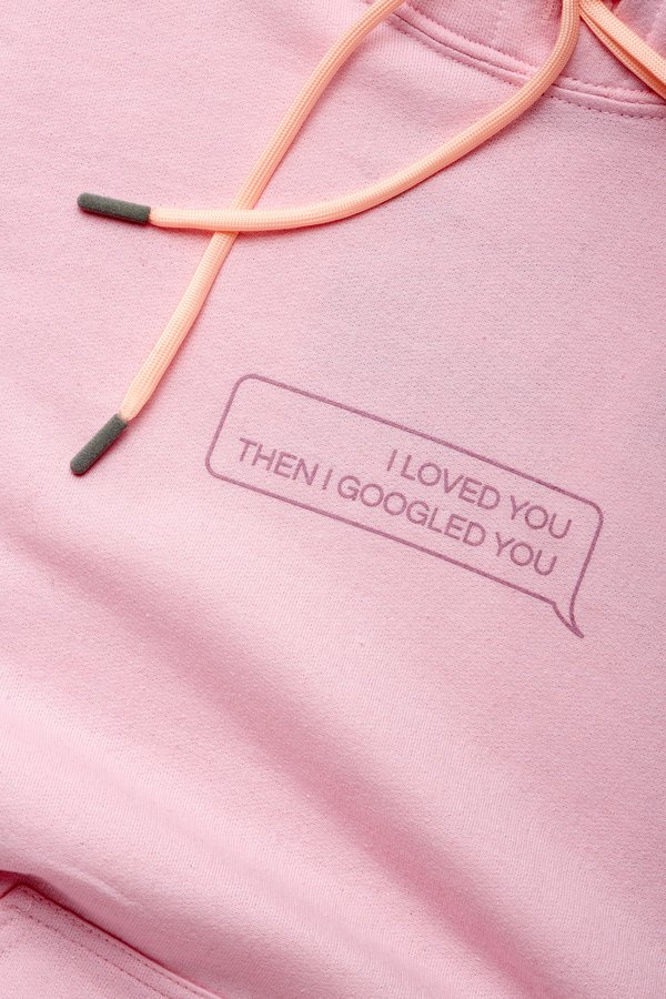 The Celect Googled You Hoodie - Pink The Celect Googled You Hoodie - Pink