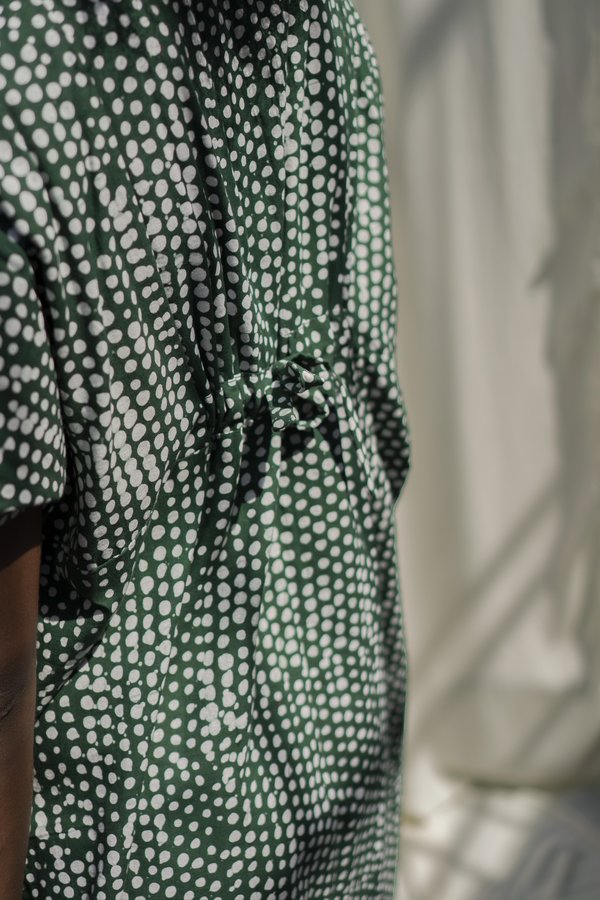 Osei-Duro Bata Dress - Bullfrog by Moonlight Osei-Duro Bata Dress - Bullfrog by Moonlight