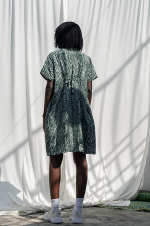 Osei-Duro Bata Dress - Bullfrog by Moonlight Osei-Duro Bata Dress - Bullfrog by Moonlight