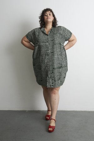 Osei-Duro Bata Dress - Bullfrog by Moonlight Osei-Duro Bata Dress - Bullfrog by Moonlight