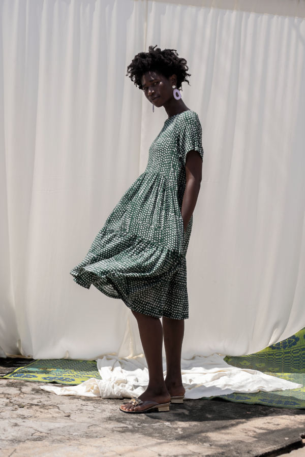 Osei-Duro Layer Dress - Bullfrog by Moonlight Osei-Duro Layer Dress - Bullfrog by Moonlight