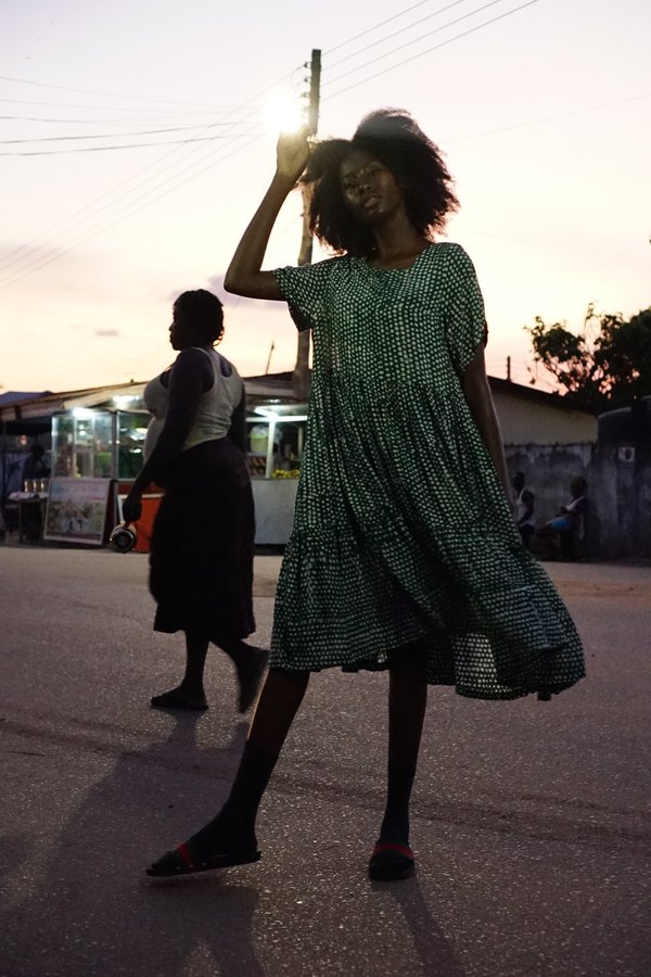 Osei-Duro Layer Dress - Bullfrog by Moonlight Osei-Duro Layer Dress - Bullfrog by Moonlight