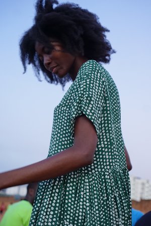 Osei-Duro Layer Dress - Bullfrog by Moonlight Osei-Duro Layer Dress - Bullfrog by Moonlight