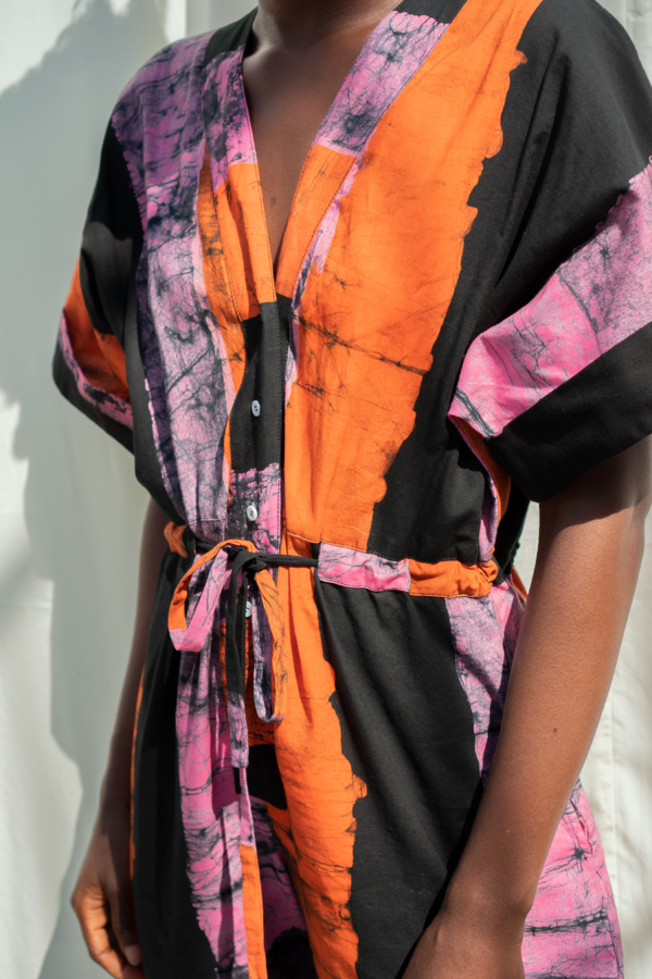 Osei-Duro Opus Jumpsuit - Carmine Osei-Duro Opus Jumpsuit - Carmine