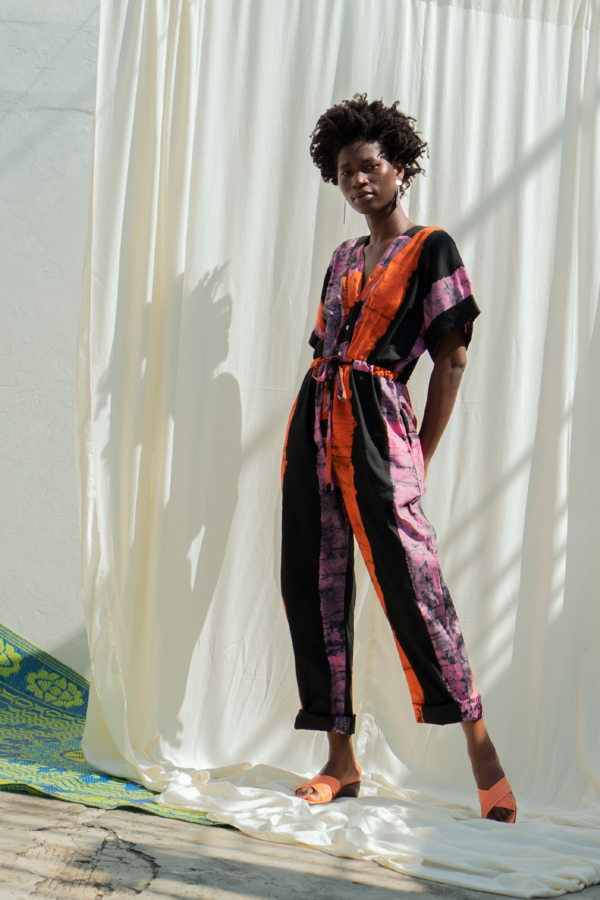 Osei-Duro Opus Jumpsuit - Carmine Osei-Duro Opus Jumpsuit - Carmine