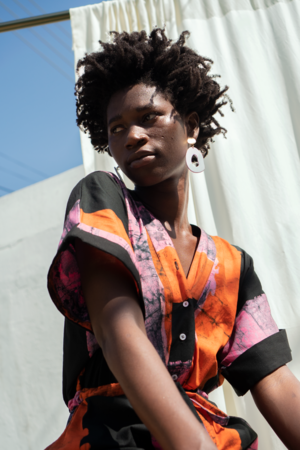 Osei-Duro Opus Jumpsuit - Carmine Osei-Duro Opus Jumpsuit - Carmine