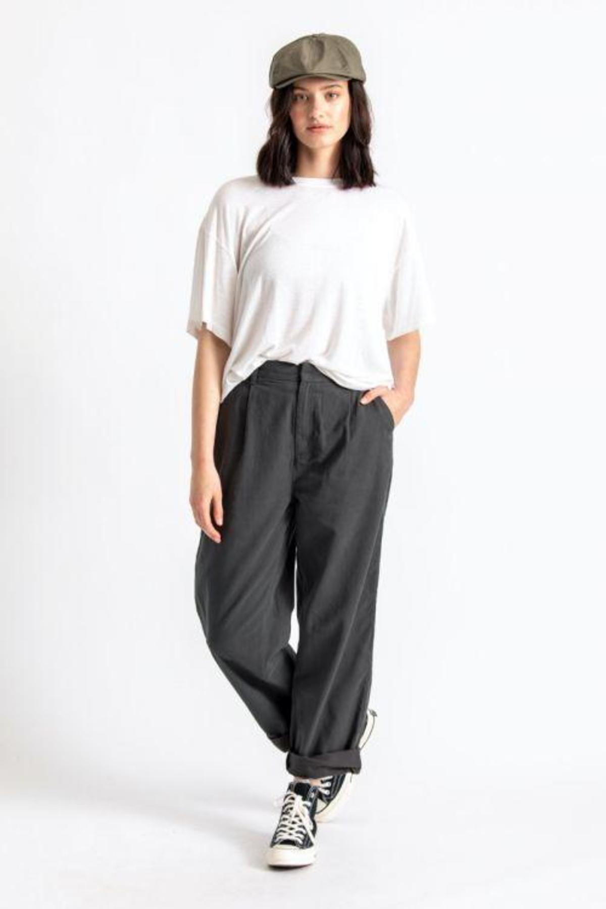 Brixton Pantalon Victory Pant - Noir Délavé - Image 1 of 8