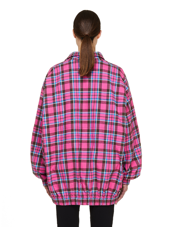 Balenciaga Flannel Jacket - Pink | Garmentory
