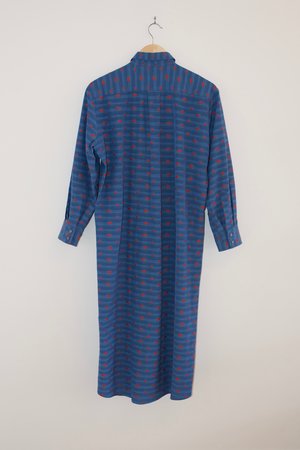 Caron Callahan Ava Shirt Dress - Blue Caron Callahan Ava Shirt Dress - Blue