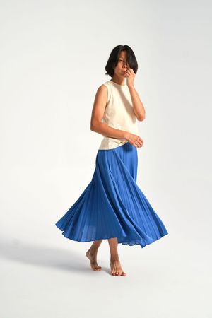 Shaina Mote Aster Skirt - Antique Blue Shaina Mote Aster Skirt - Antique Blue