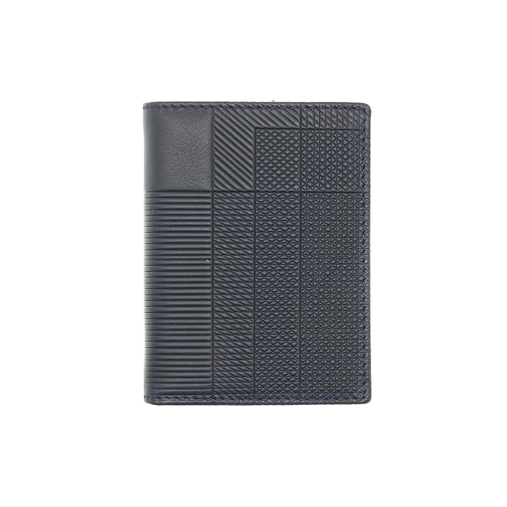 COMME des GARCONS Classic Wallet Intersection/Navy Garmentory