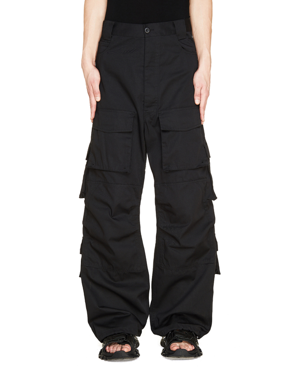 Balenciaga Cargo Trousers - Black 