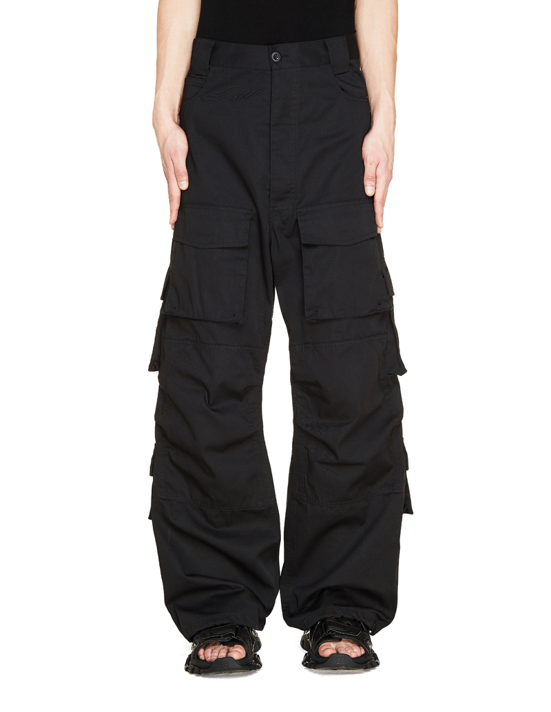 Balenciaga Cargo Trousers - Black | Garmentory
