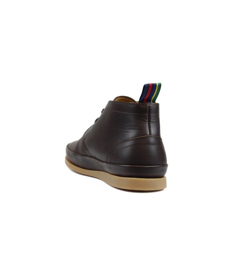 Paul Smith Cleon Leather Lace Up Boot Brown Garmentory