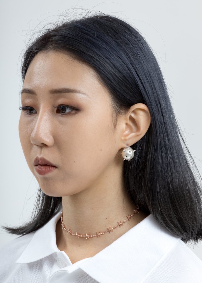 Danielle Guizio Barbed Wire Choker Danielle Guizio Barbed Wire