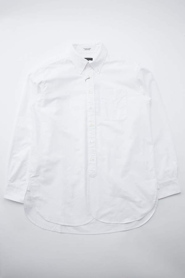Engineered Garments Cotton Oxford 19 Century BD Shirt - White Engineered Garments Cotton Oxford 19 Century BD Shirt - White