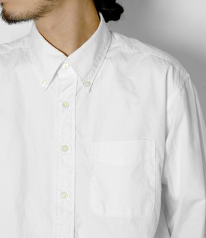 Engineered Garments Cotton Oxford 19 Century BD Shirt - White Engineered Garments Cotton Oxford 19 Century BD Shirt - White