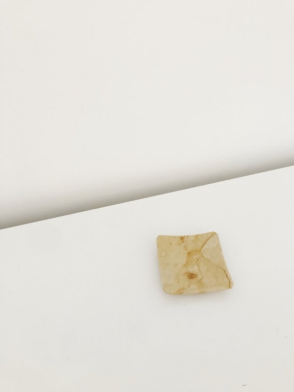 Ri-Ri-Ku Vintage MINI TRAVERTINE DISH Ri-Ri-Ku Vintage MINI TRAVERTINE DISH