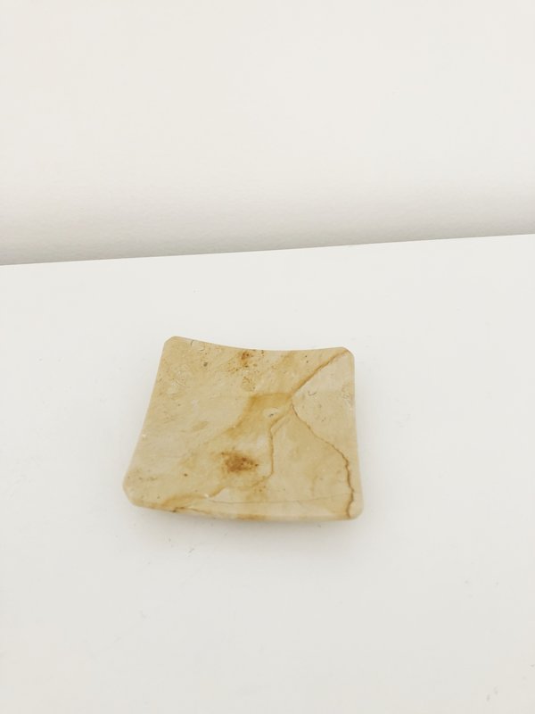 Ri-Ri-Ku Vintage MINI TRAVERTINE DISH Ri-Ri-Ku Vintage MINI TRAVERTINE DISH