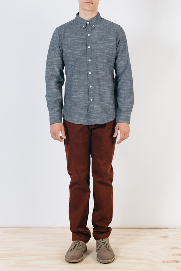 Men's Bridge & Burn Fulton Navy Slub Men's Bridge & Burn Fulton Navy Slub