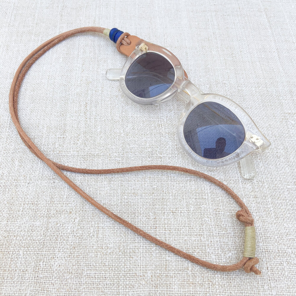 Made Solid Glasses Lanyard Natural Garmentory