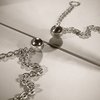 AGMES Harmonie Necklace - Sterling Silver - Thumbnail 3