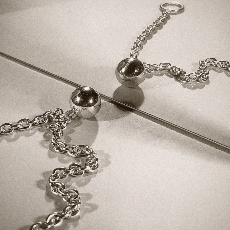 AGMES Harmonie Necklace - Sterling Silver