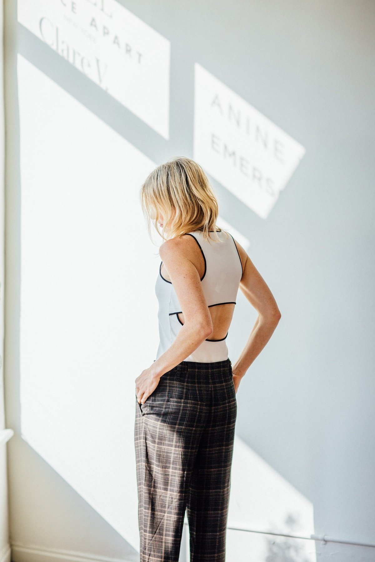 Rag Bone Nora Cutout Top Marshmallow Garmentory