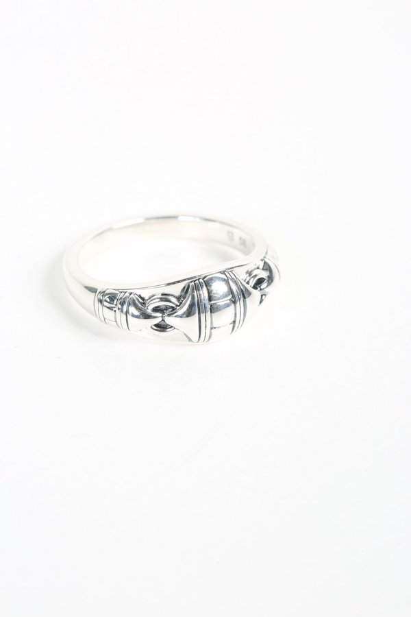 Tom Wood LINK BAND RING - STERLING SILVER