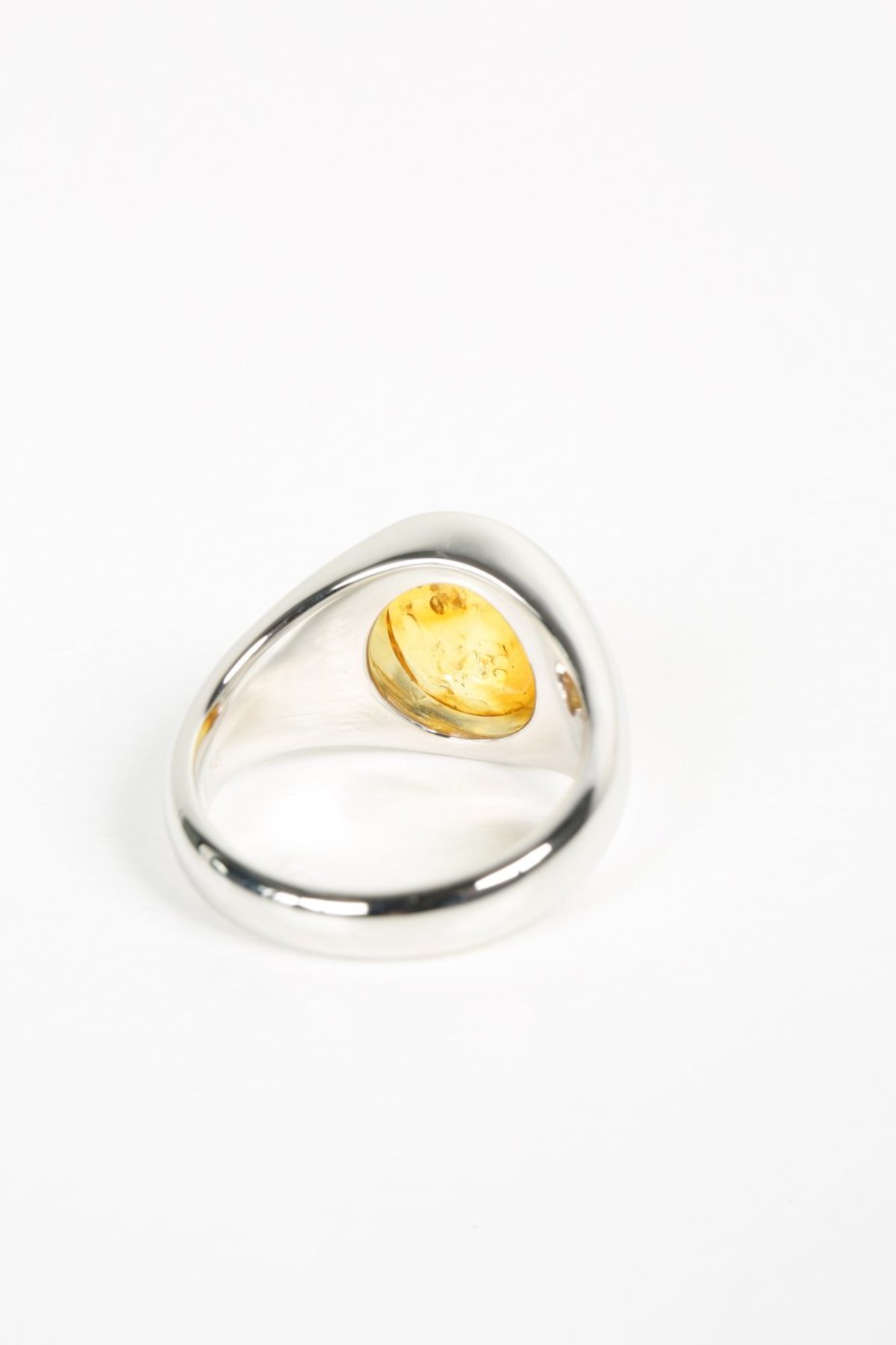 Tom Wood LIZZIE RING - ORANGE AMBER | Garmentory