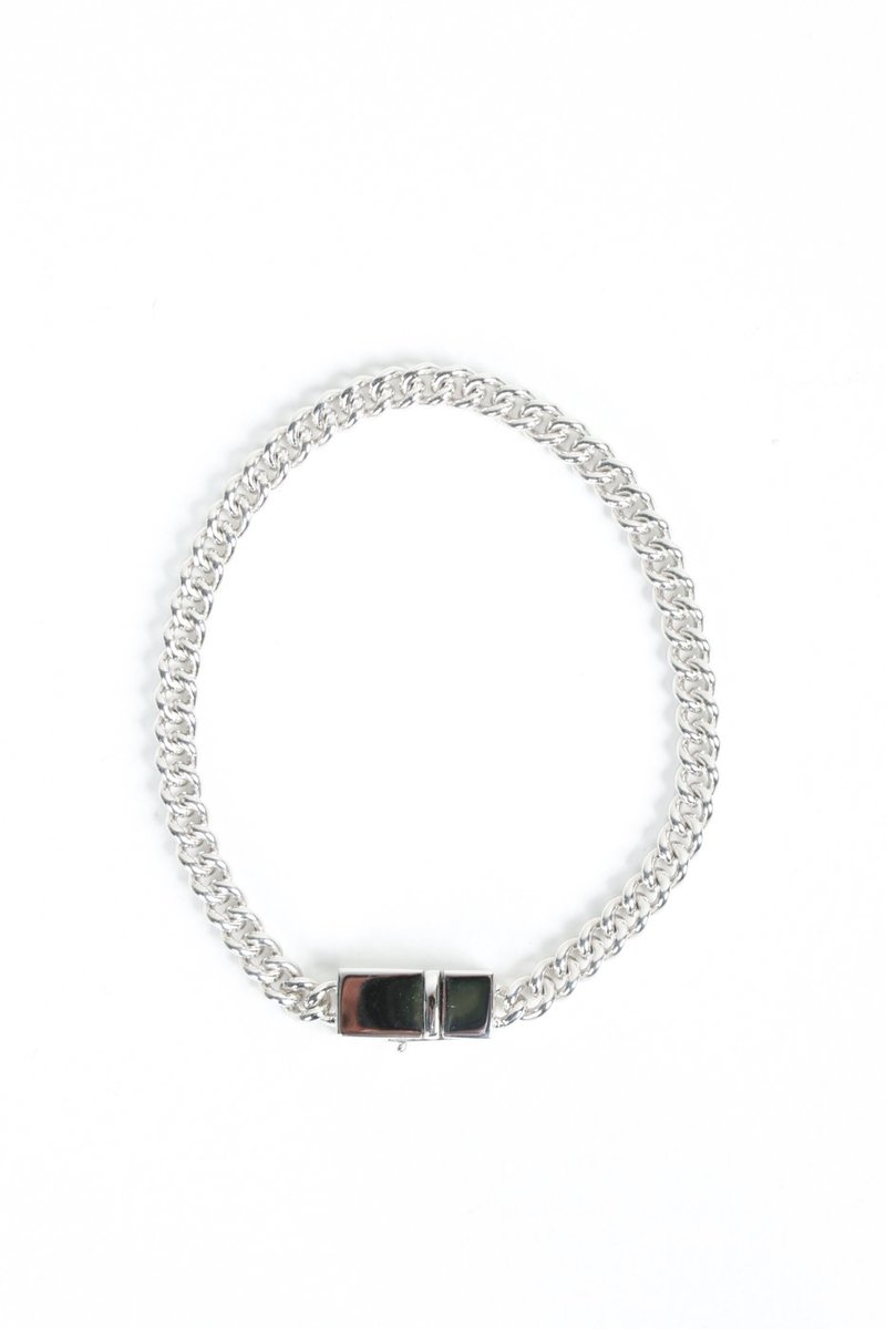 アクセサリー Tom Wood ROUNDED CURB BRACELET THIN Tom Wood Rounded Thin Curb Bracelet | Gold | FARFETCH GE