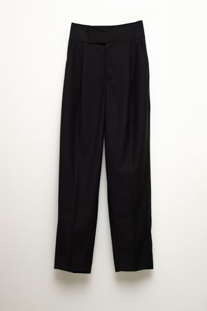 W A N T S Straight-leg Pants - Black W A N T S Straight-leg Pants - Black
