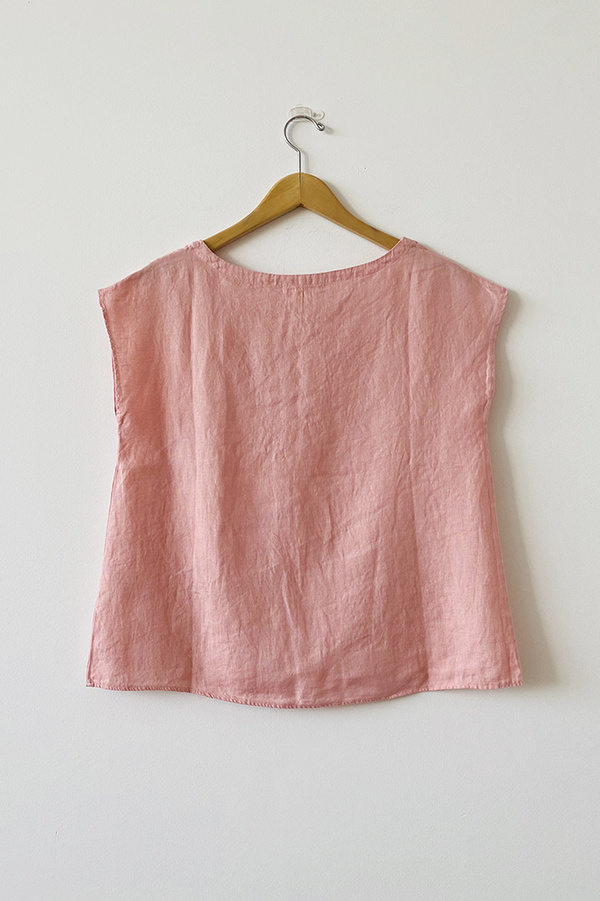 Filosofia Hazel Crop Top in Linen Filosofia Hazel Crop Top in Linen