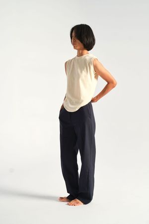 Norse Projects Marlina Trouser - Dark Navy Norse Projects Marlina Trouser - Dark Navy