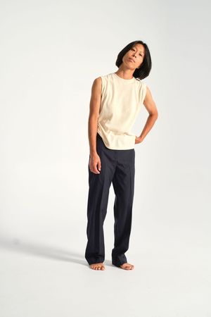 Norse Projects Marlina Trouser - Dark Navy Norse Projects Marlina Trouser - Dark Navy