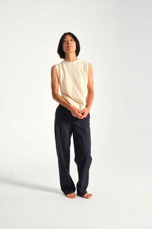 Norse Projects Marlina Trouser - Dark Navy Norse Projects Marlina Trouser - Dark Navy