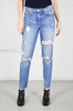 GRLFRND Karolina Back Slit High-Rise Skinny Jeans - Thumbnail 2
