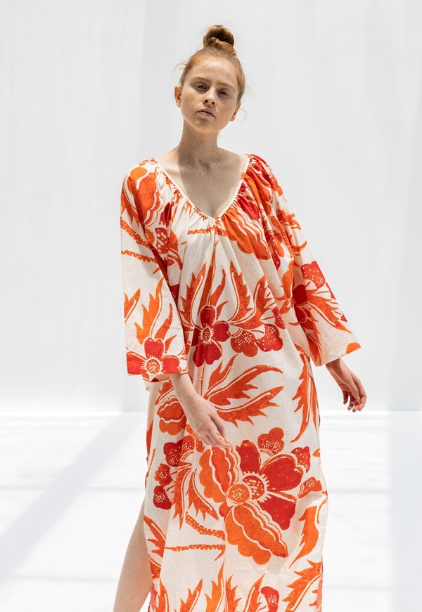 Mara Hoffman Luz Dress - Red Multi Mara Hoffman Luz Dress - Red Multi